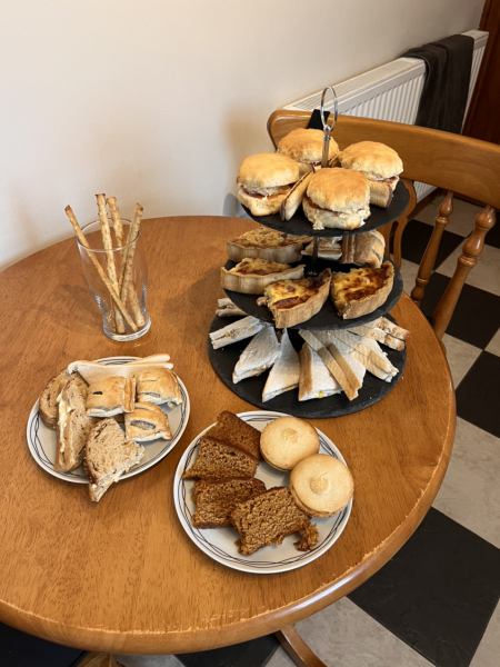 Are you having special food / drinks today? 
