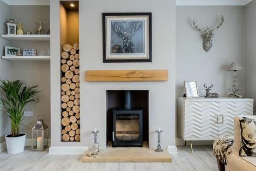 Remove chimney breast or install wood burner?