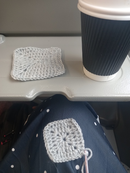 It's Crochet,  Knit & Natter 9: So Many Projects, So Little Time. (Oh well - I almost made it rhyme!)