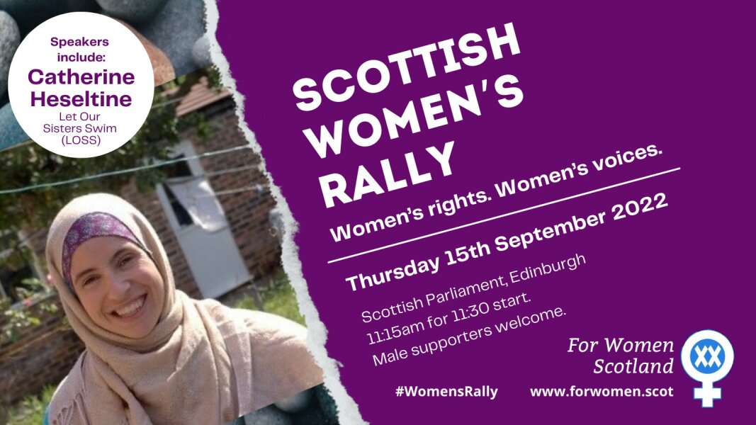 Women's Rights Protest in Scotland - 15th September