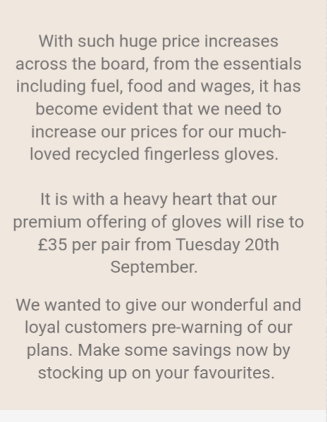 Turtle doves fingerless glove seconds swap thread