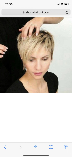 What does your pixie hair look like? 