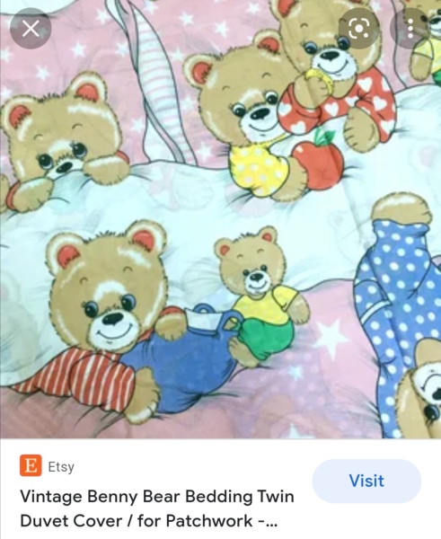 Duvet covers of the 80’s