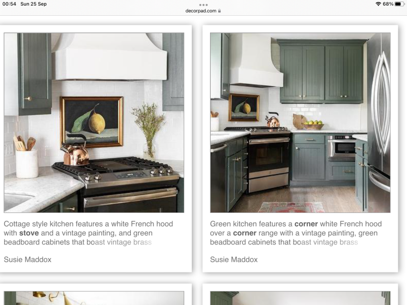 Tiny kitchen design - would you go for more worktop space or bigger fridge/freezer