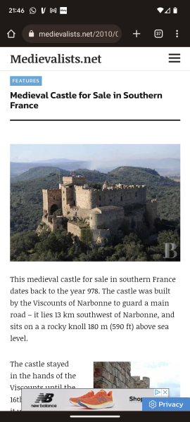 Come look at this renaissance castle for sale