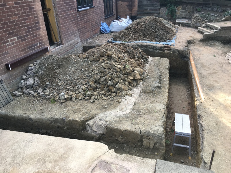 Self build extension 