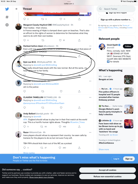 What’s going on with Omid Djalili?