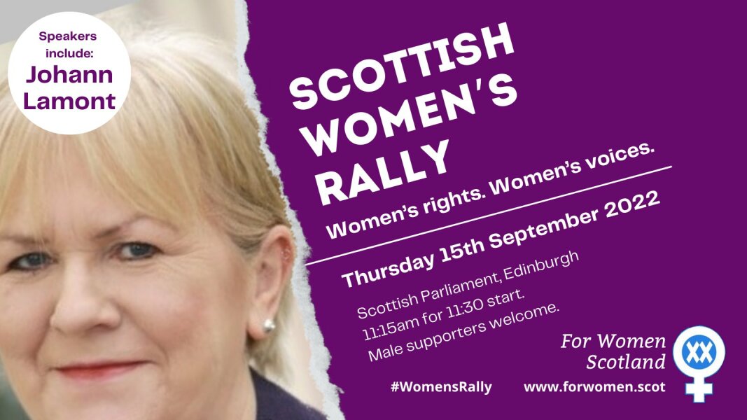 Women's Rights Protest in Scotland - 15th September