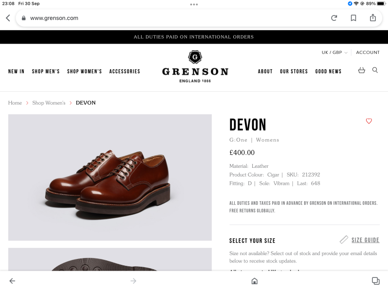 Looking for a classic, brown, stout, leather winter shoe 