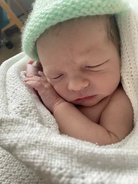 4 day old baby boy with no name