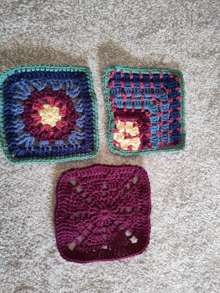 Woolly Hugs. A Blanket for lovely JungleZgok whose wonderful teenage son has died. 