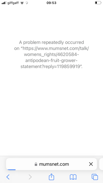 Long threads unreadable on iPhone