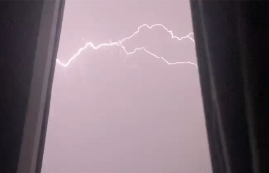 Thunderstorm warnings.