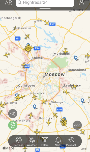 To wonder what's happening in Moscow? 