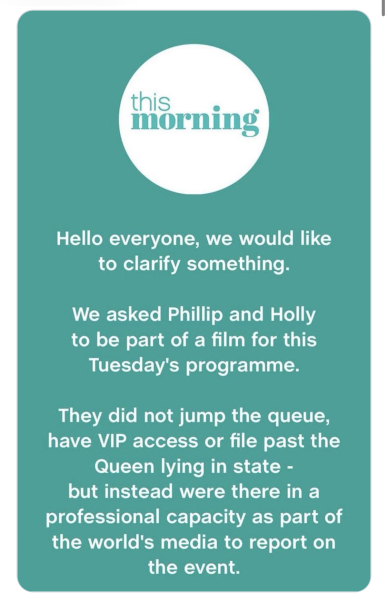 To hope that this is the end of Holly & Phil on This Morning? 