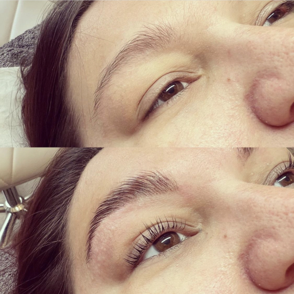 ‘Getting eyebrows done’ at salon?