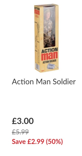To be annoyed there don't seem to be any good army toys?