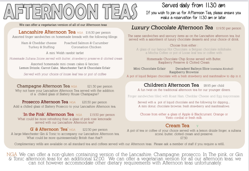 To think this is alot of money for an afternoon tea?