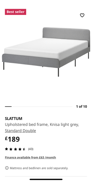 Double bed for stoic tweenager