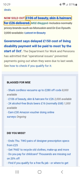 Thread 5 - the one with 2 turtle dove gloves and all sharing the bargain love....s