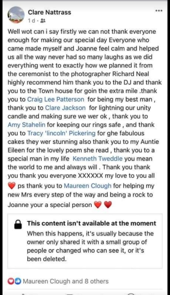 Hotel gate - couple refused to pay their Wedding Bill shamed on Social Media
