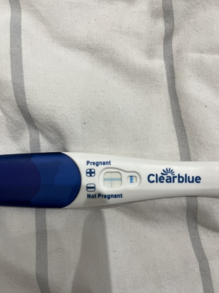 Clear blue evap line