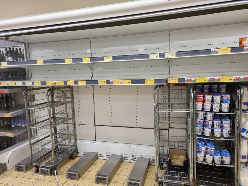 What's suddenly not in shops near you?