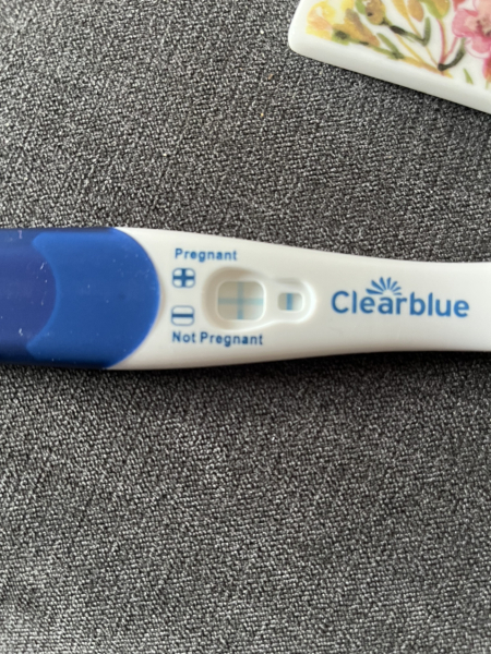 Are my eyes crazy or is this positive? 