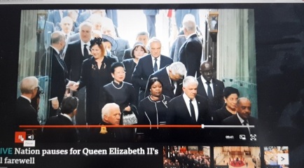 The Queens funeral