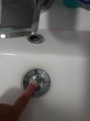 Stopper jammed in sink