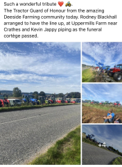 Tractor Guard of Honour