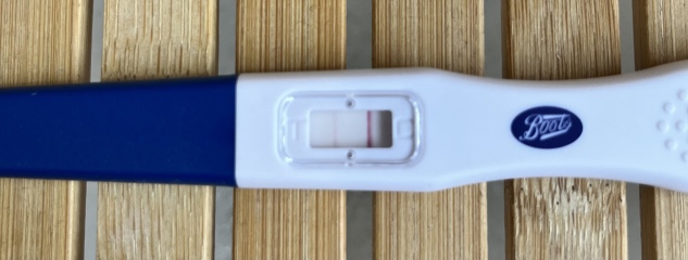 I can see a line but…