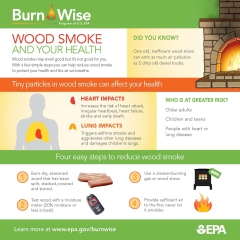 Pollution from wood burning 