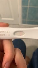 V faint Positive frer and clearblue (not digi) but neg clear clear blue digi