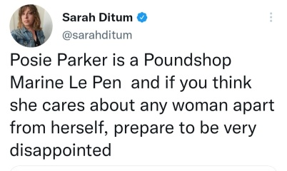 sarah ditum on Posie parker