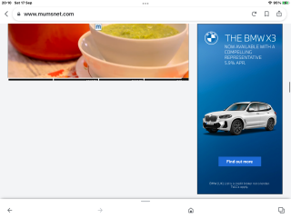 Blank ads in majority of thread