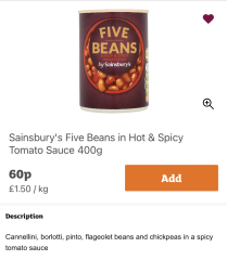 Cupboard/instant food healthy options in jars