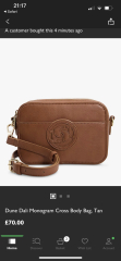 Help me find the perfect tan leather day bag