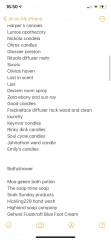 Does anyone else do this?  Wishlists when you're avoiding shopping 