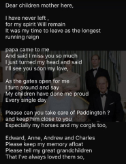 To find all the poems about the Queen, too much?