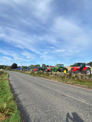 Tractor Guard of Honour