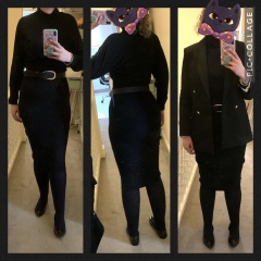 Need interview outfit rapidly. 