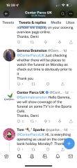Center Parcs closing for funeral 