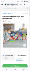 Dolls house for 3year old