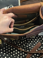 Help me find the perfect tan leather day bag