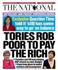 To be completely confused by the mini budget?