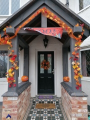 Decorating for halloween