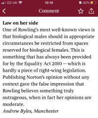 Graham Norton in the Times