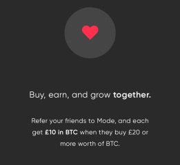 MODE APP free £10 