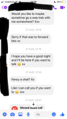 To think this is verging on harassment?